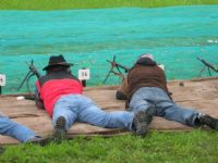 Schiessstand im freien Feld